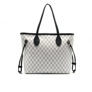 Grand Edition Hand Bag White and Grey