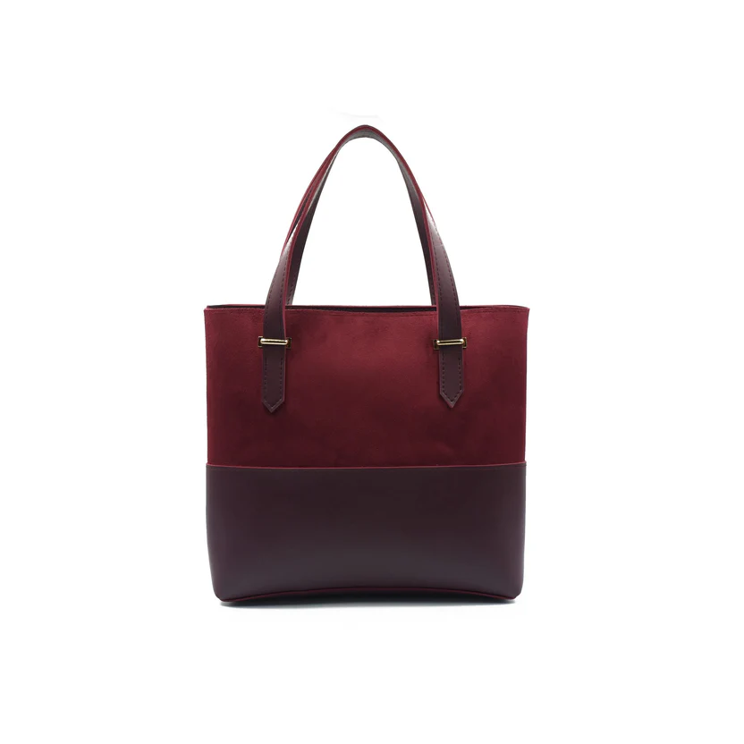 ClassiCarry Tote Bag Maroon