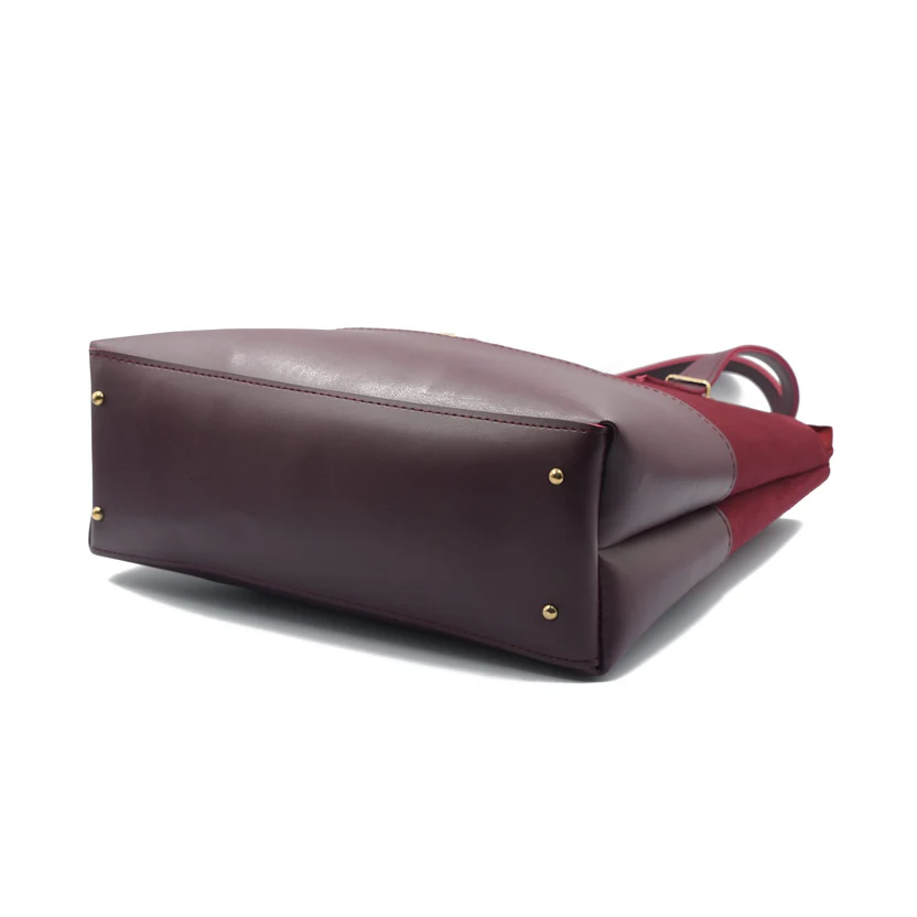 ClassiCarry Tote Bag Maroon